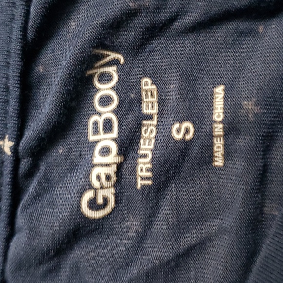 GapBody TrueSleep Super Soft Moon and Stars Modal Blend PJ top Sz S - Picture 5 of 8